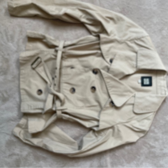 Cropped Trench Jacket - Picture 8 of 9